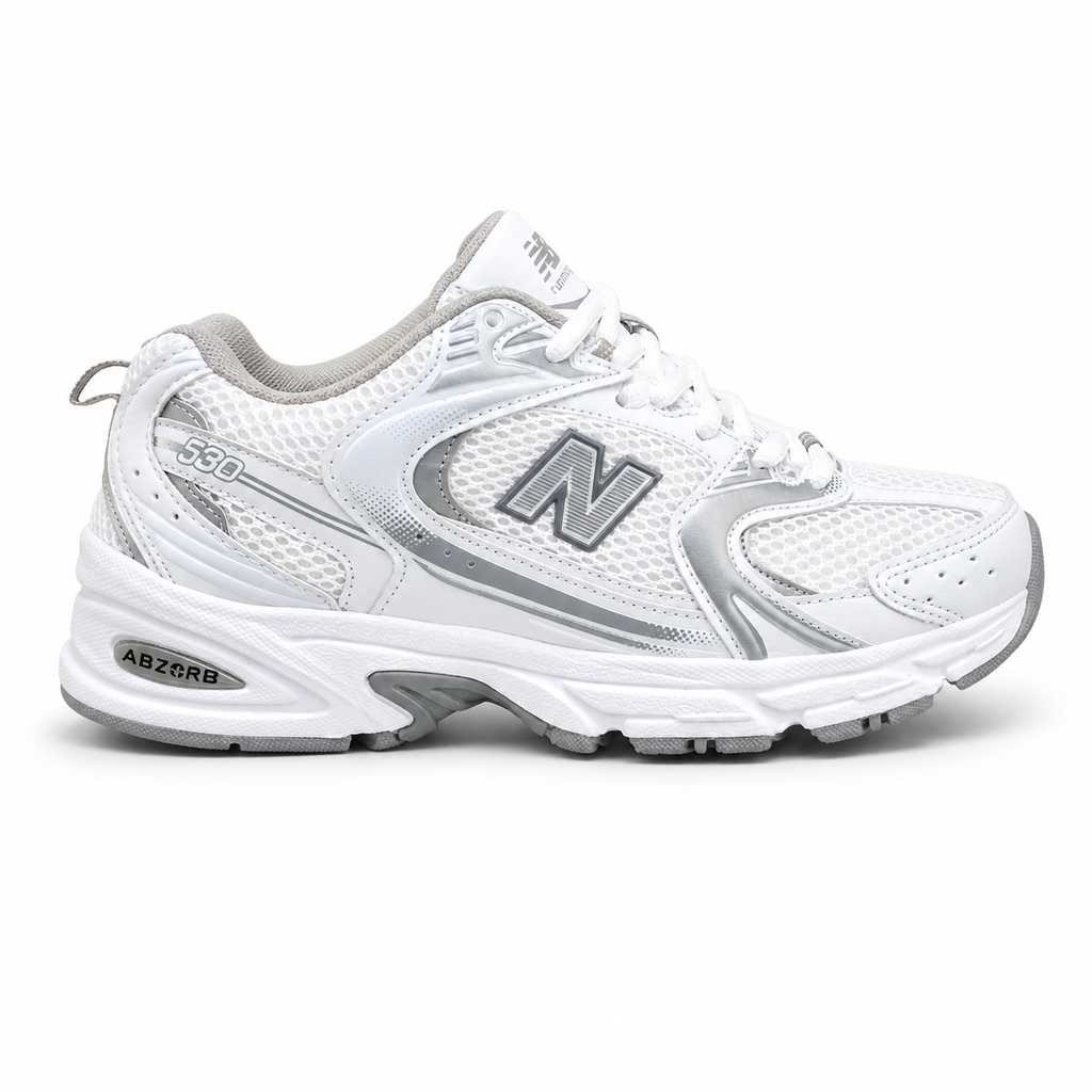 New Balance 530 Blanco/Plata
