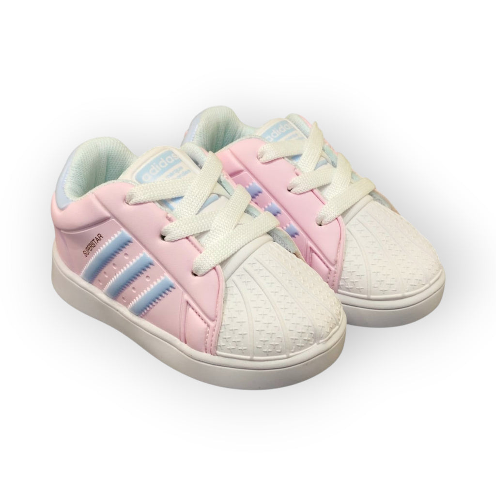 Tenis deportivos Superstar para niñas bebes