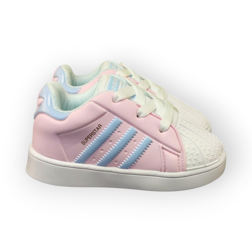 Tenis deportivos Superstar para niñas bebes