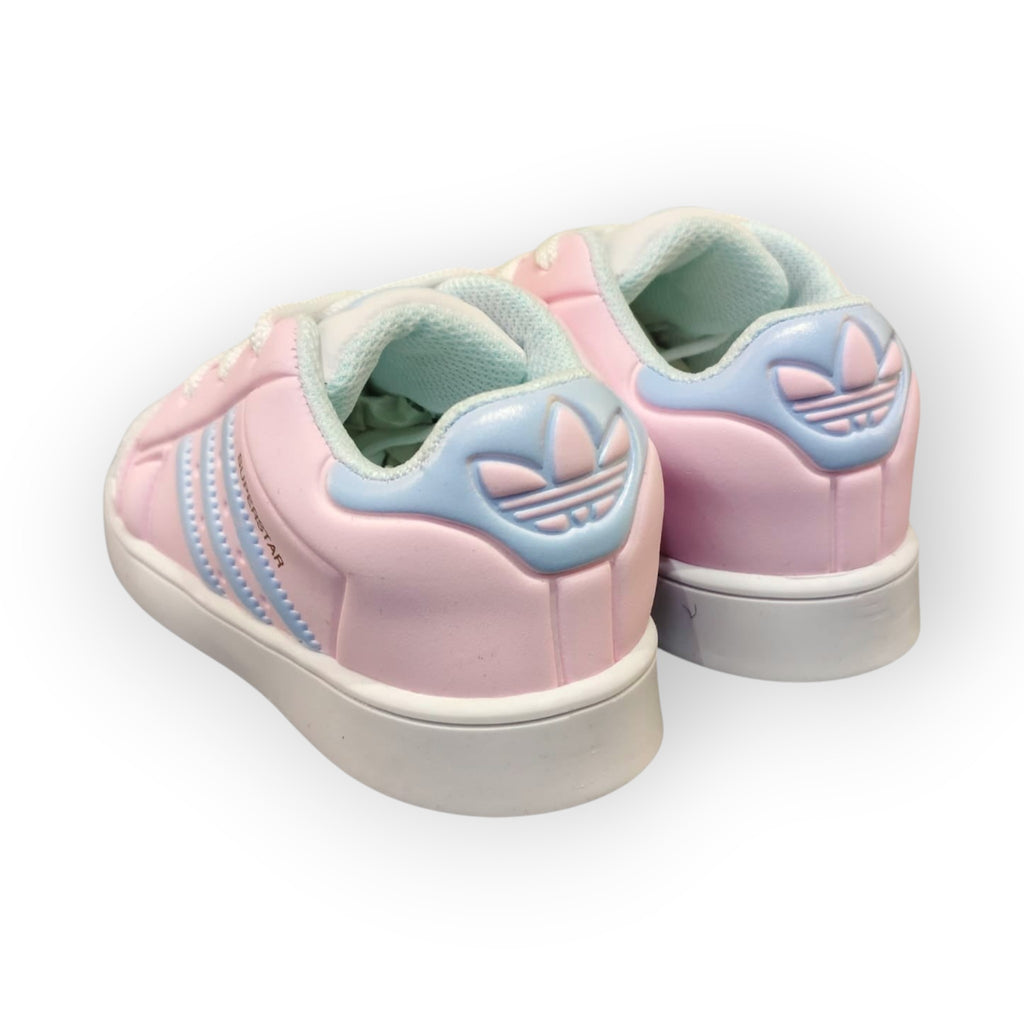 Tenis deportivos Superstar para niñas bebes