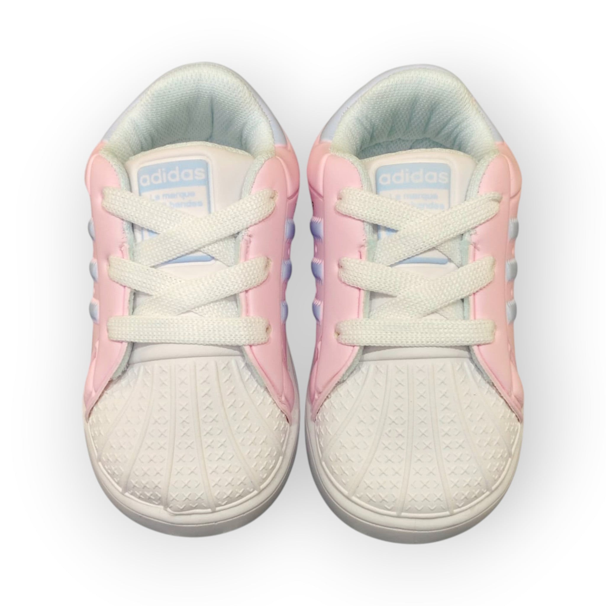 Tenis deportivos Superstar para niñas bebes