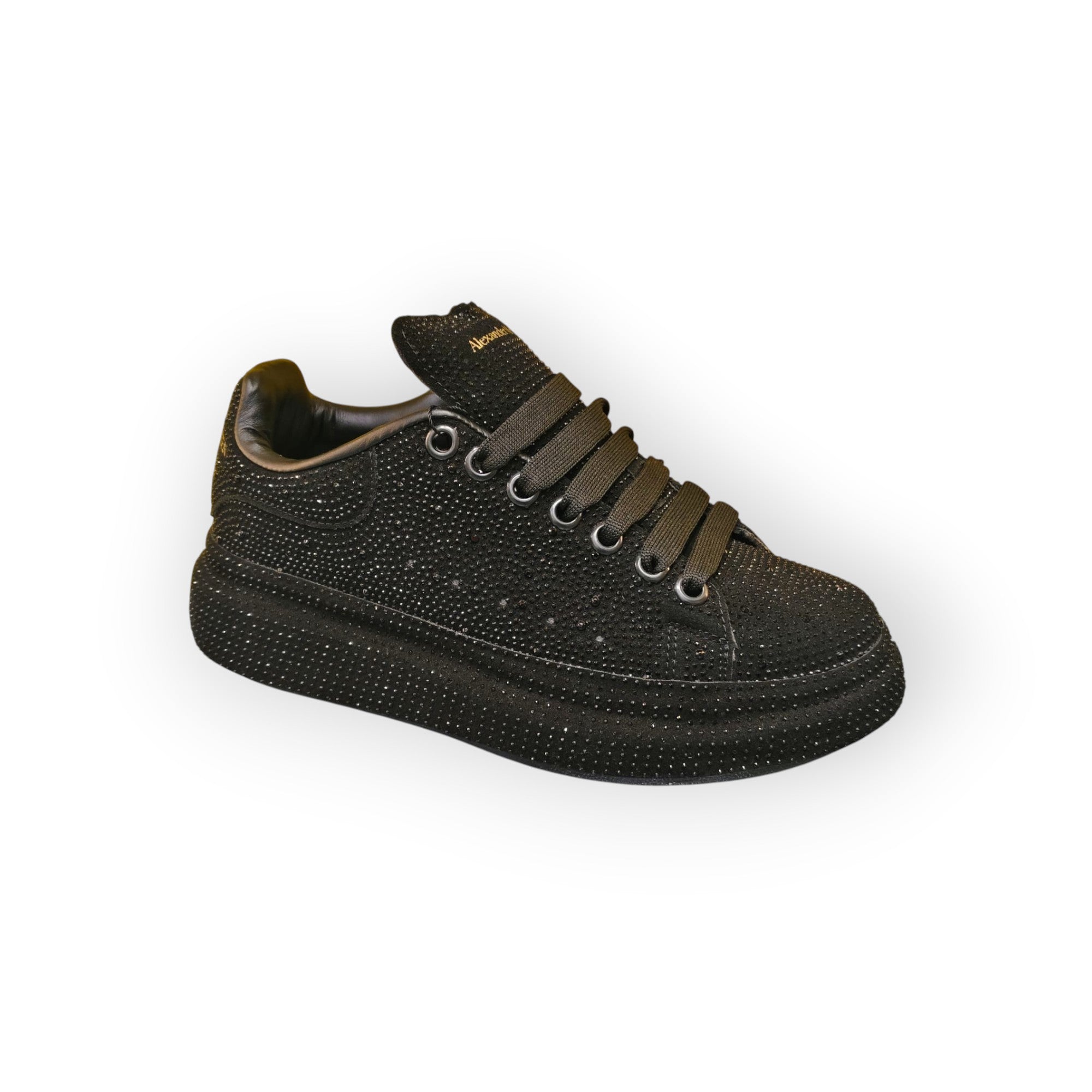 Sneakers A. McQueen Piedras Negro