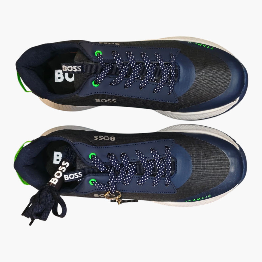 Zapato tenis Hugo Boss para caballero TTNMEVO en color negro