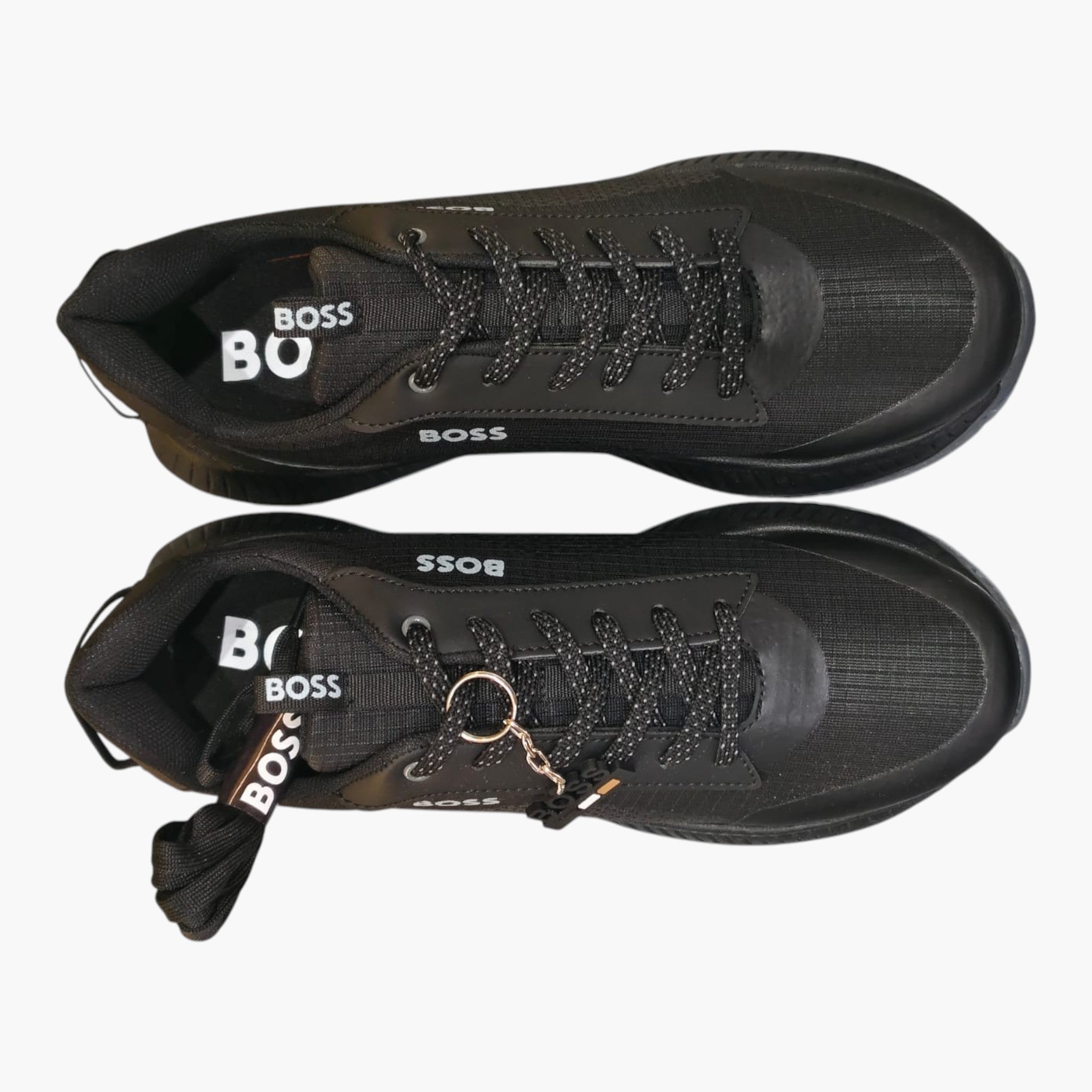 Zapato tenis Hugo Boss para caballero TTNMEVO negro