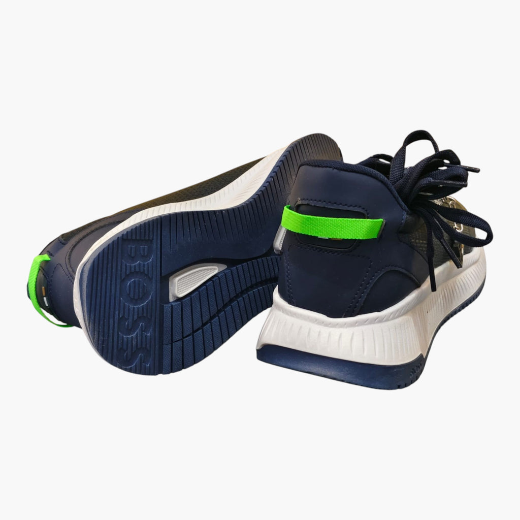 Zapato tenis Hugo Boss para caballero TTNMEVO en color negro