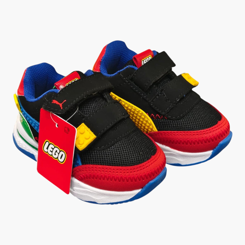 Tenis de contactel para bebes Adidas en colaboración con Lego
