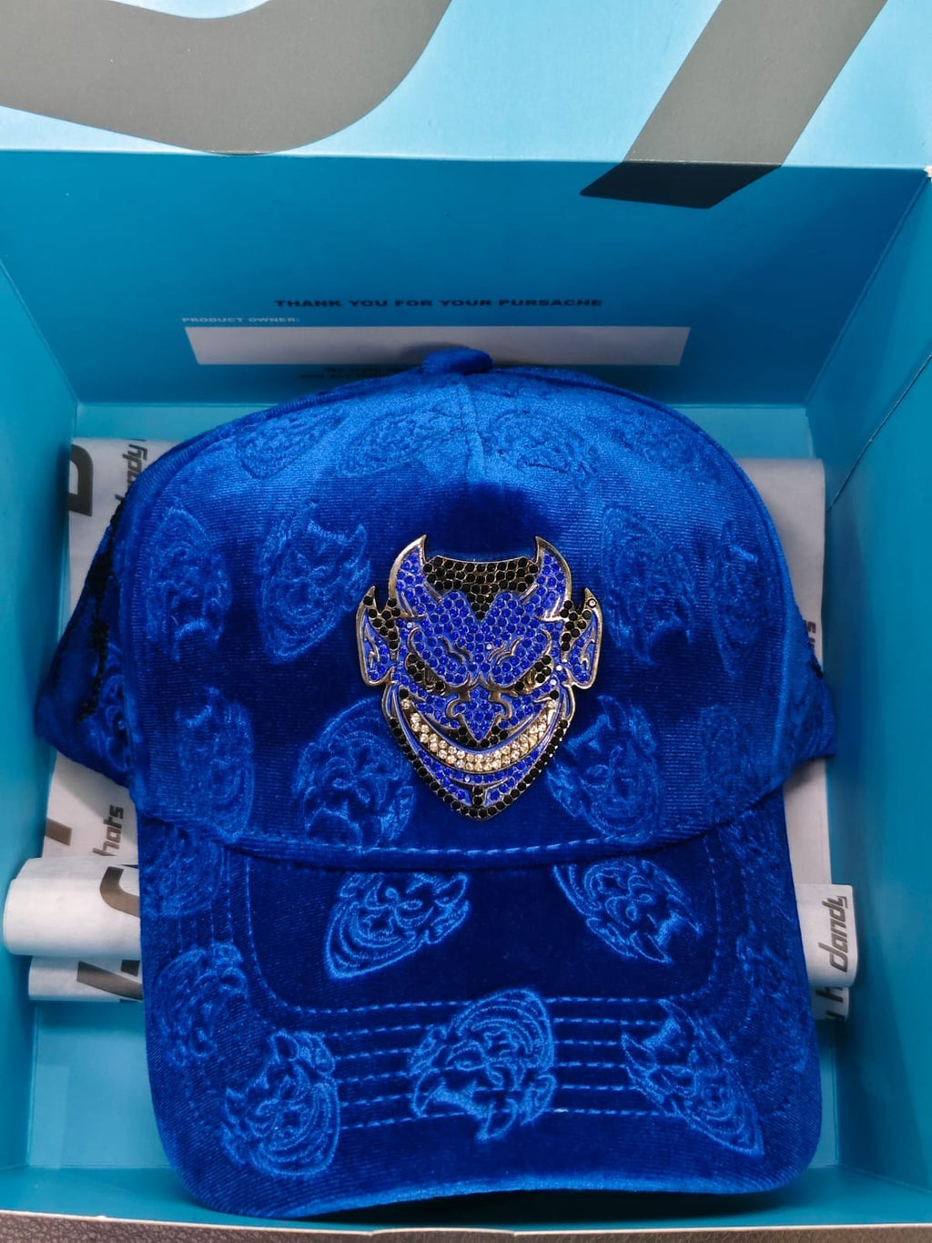 Chucky Hats Diablo Azul Rey