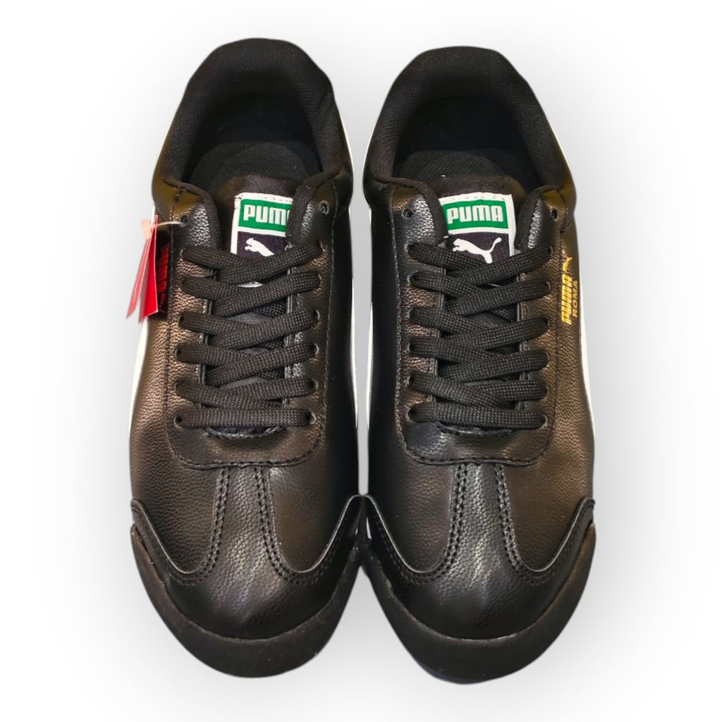 puma roma negro blanco