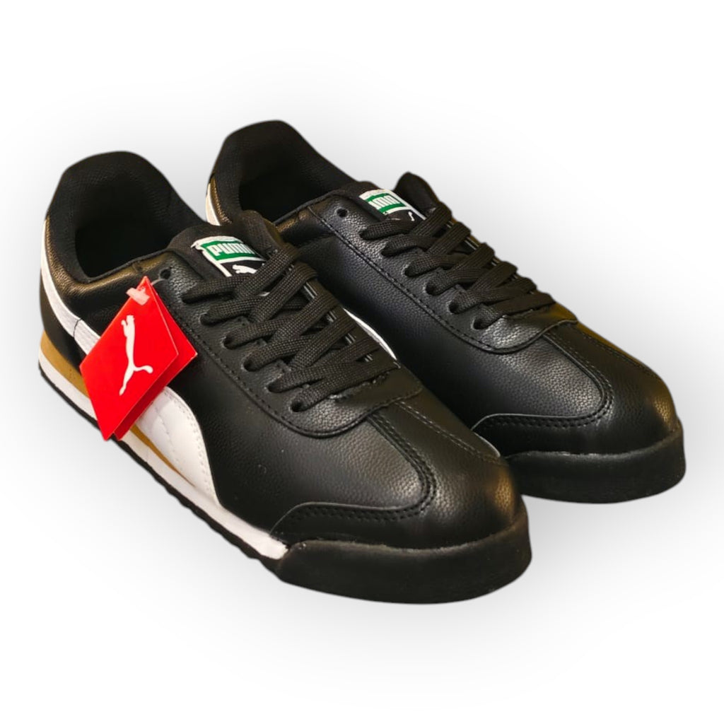puma roma negro blanco