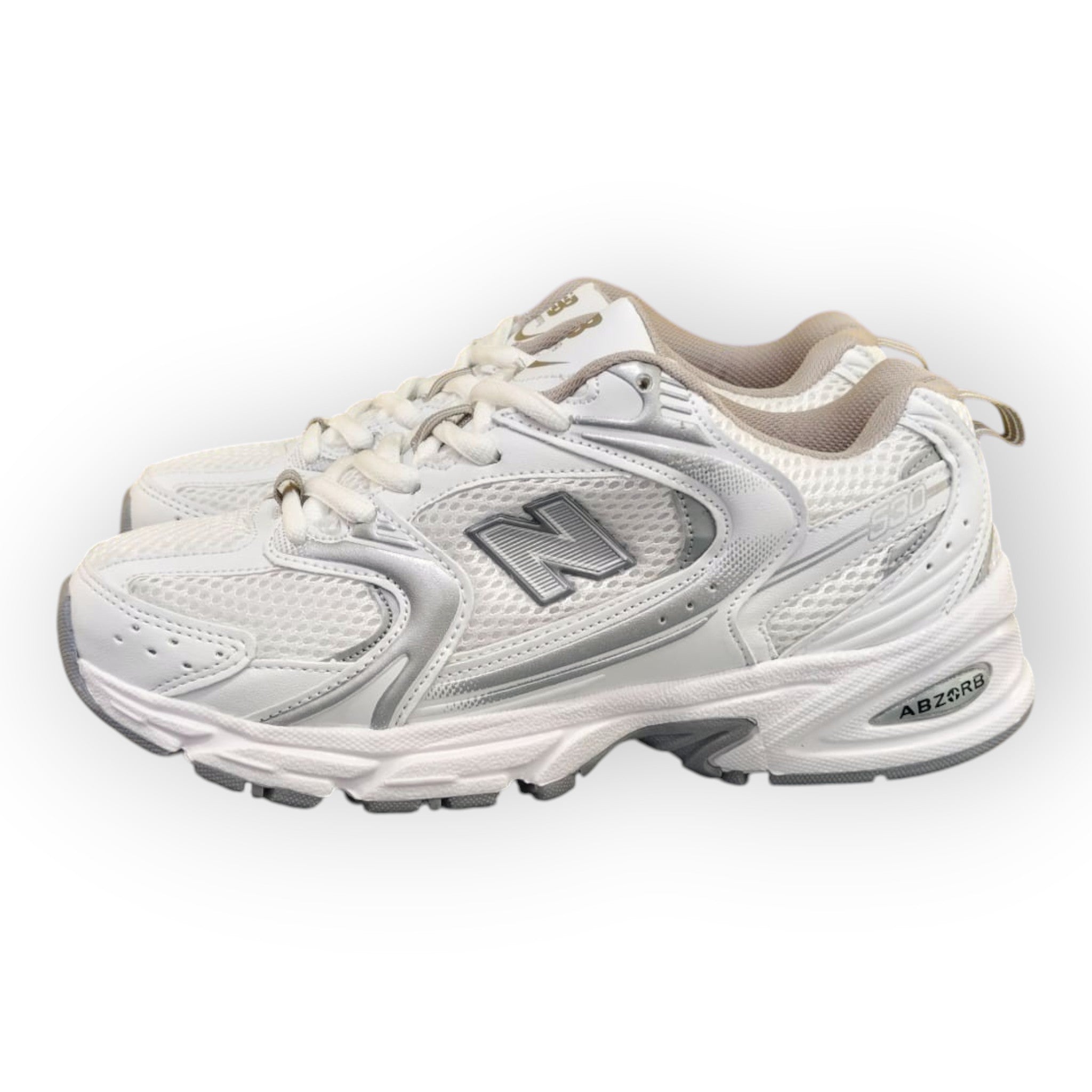 New Balance 530 Blanco/Plata