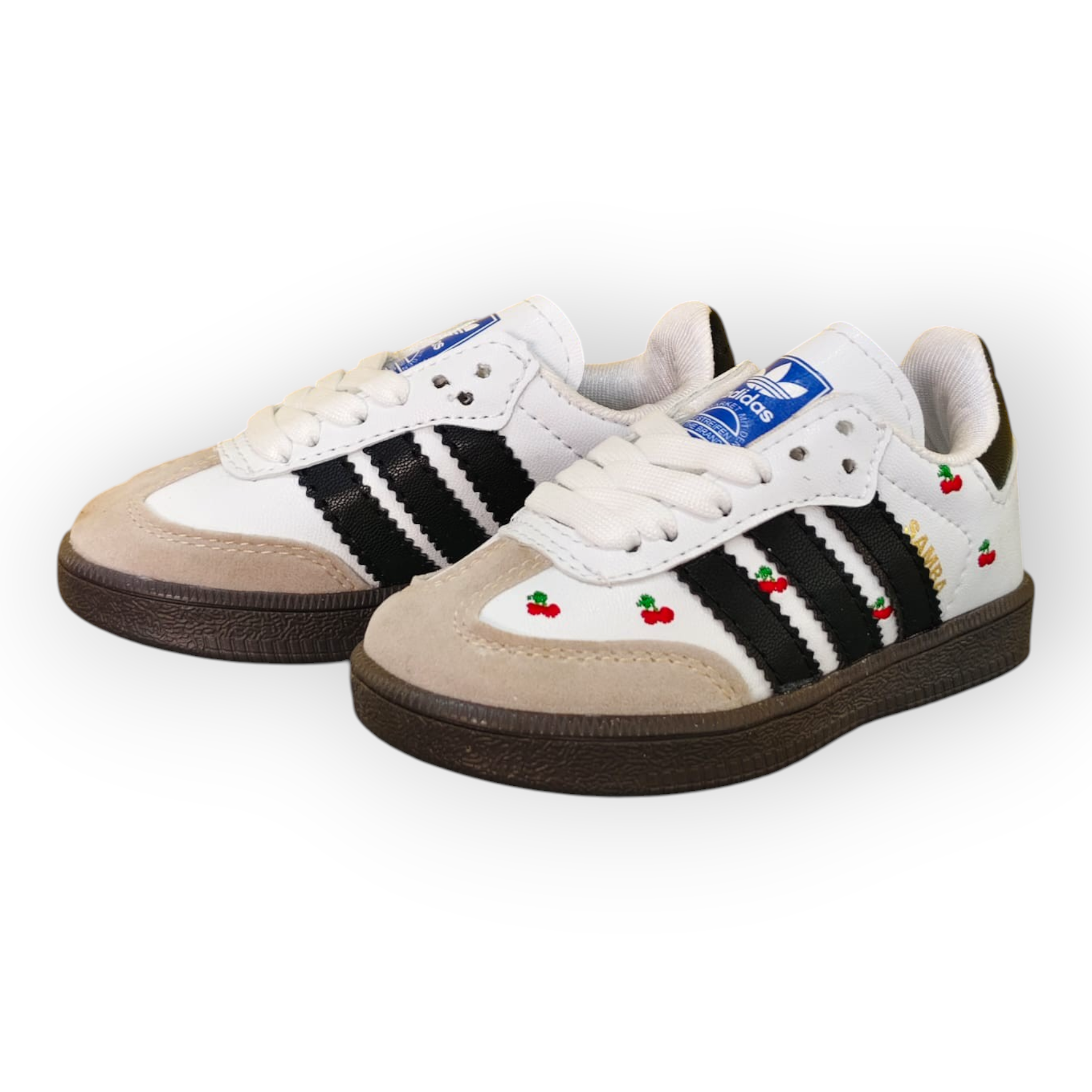 Adidas Samba Blanco/Negro Cerezas
